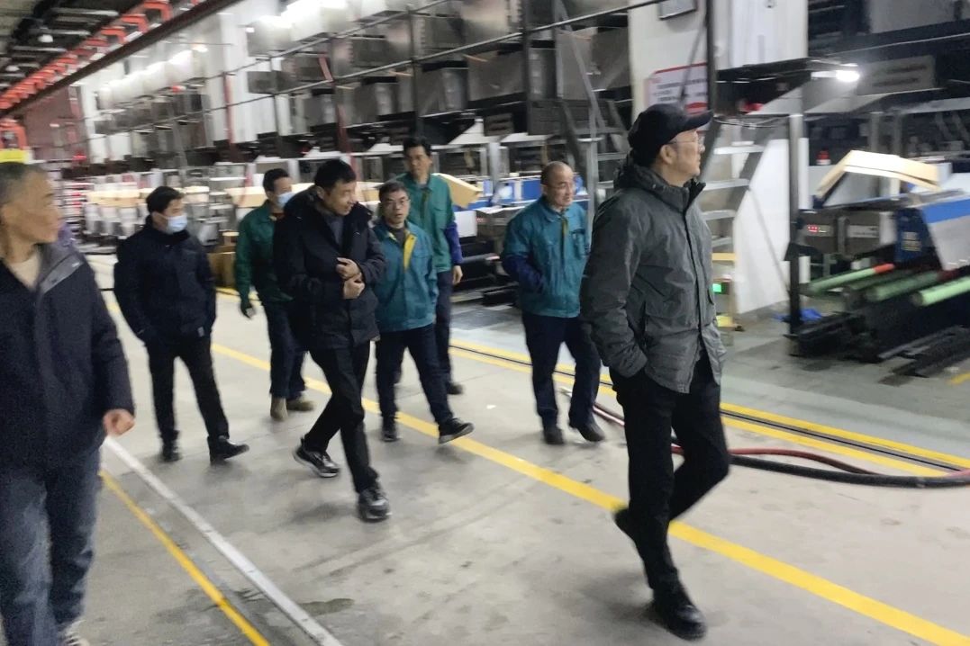 Changshu Polyester efectuează inspecții de siguranță înainte de reluarea lucrărilor