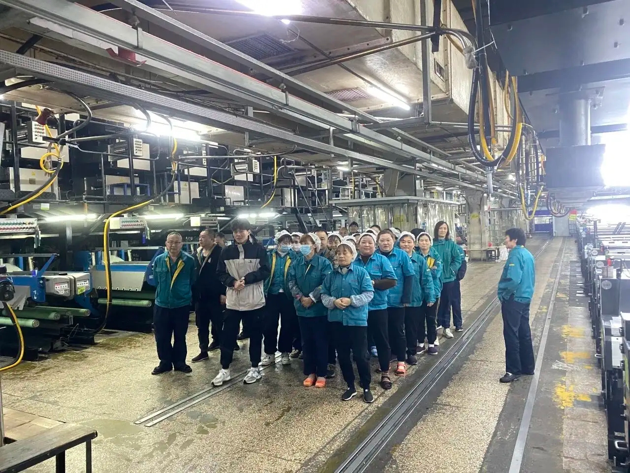 Poliesterul Changshu efectuează exerciții de evacuare de urgență